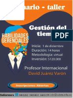 Gestion Del Tiempo