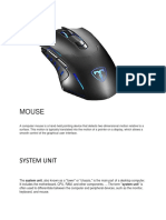 Mouse: System Unit
