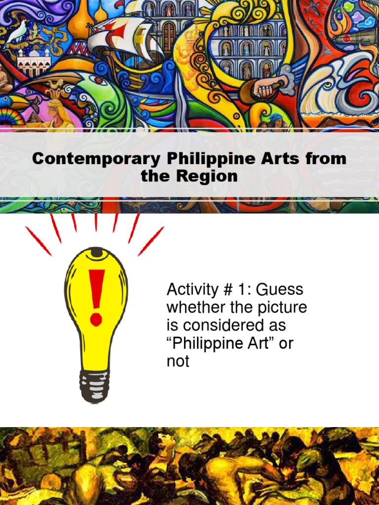 Cpar Lesson 1 PDF Contemporary Art Philippines