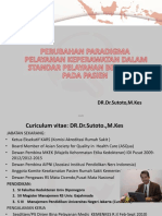 Perubahan Paradigma Pelayanan Keperawatan Dalam Patient Centered Care