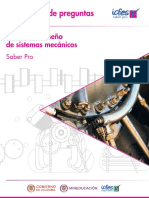 Cuadernillo de Preguntas Diseno de Sistemas Mecanicos - Saber Pro 2018