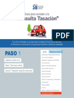 Guia Tasacion Vehicular SII PDF