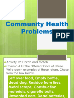 Community Health Problems