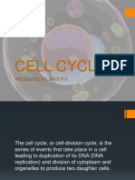 Cell Cycle: Presented By: Group 2