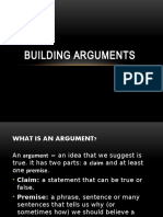 Buiding Arguments
