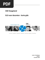 Download Hoogeland ELO Voor Docenten Korte Gids by Frank Biesta SN42892956 doc pdf