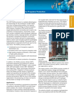 UOP Oleflex Process For Propylene Production: Petrochemical