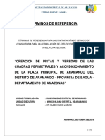 Terminos de Referencia