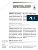 Karakteristik Pasien Proptosis Di Poliklinik Mata Divisi Rekonstruksi, Okuloplasti, Dan Onkologi Rumah Sakit Umum Pusat Sanglah Denpasar