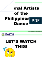 National Artists of The Philippines For Dance
