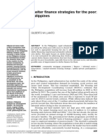 Shelter Fi Nance Strategies For The Poor: Philippines: Gilberto M Llanto