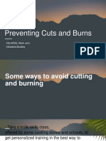 Preventing Cuts and Burns: VELARDE, Mark John Villiadolid, Bradley