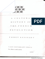 Emmet Kennedy's A Cultural History of French Revolution Chapter 1