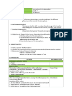 Lesson Plan Grade 7 - Atmosphere