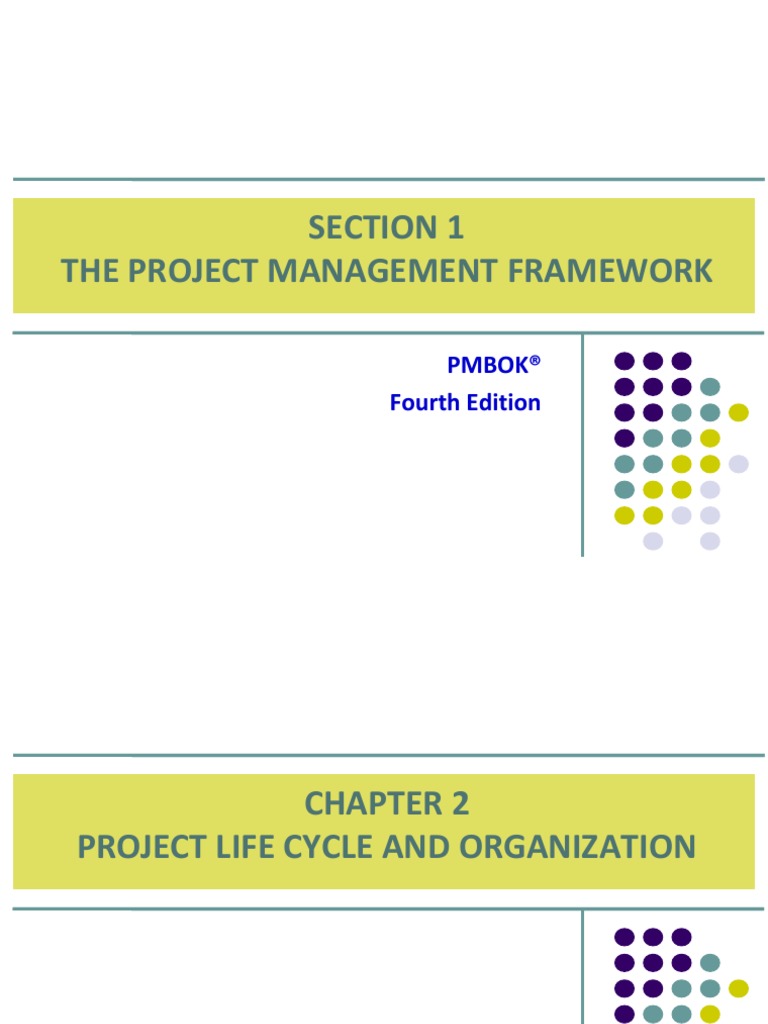 Pmbok Chapter 2 Part Ii Pdf Project Management Stakeholder