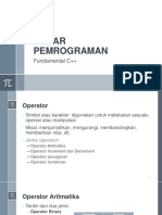 PK - Operator Dan Input Output