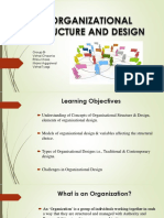 Organizational Structure and Design Group Project