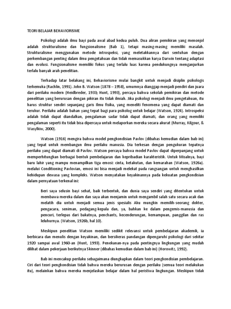 Tugas Psikologi Belajar Pdf