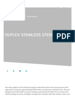 Duplex Stainless Steel - Part 1 - TWI