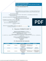 Formato Snip - 15 Informe de Consistencia Del Estudio Detallado Del Pip Viable