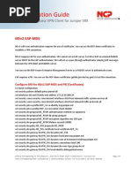 Juniper SRX IKEv2 EAP MD5 Config