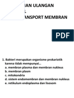 1.latihan Soal Sel, Transport Membran