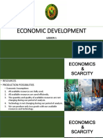 Economic Development: Lesson 1