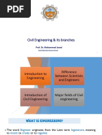 Civil Engineering & Its Branches