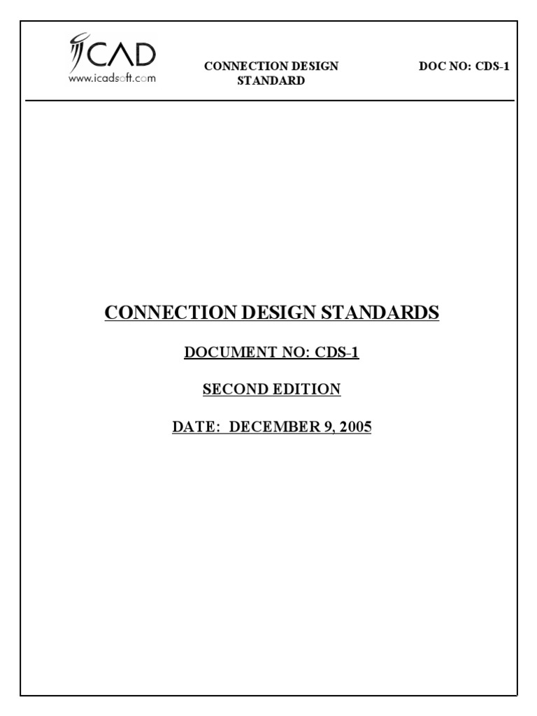 Connection Design Standard Document PDF | PDF | Screw | Truss