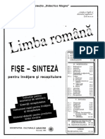 (Maria Munteanu) Limba Romana, Fise Sinteza PDF