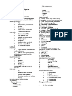 Musculo-Skeletal System: Etiology: Mobility