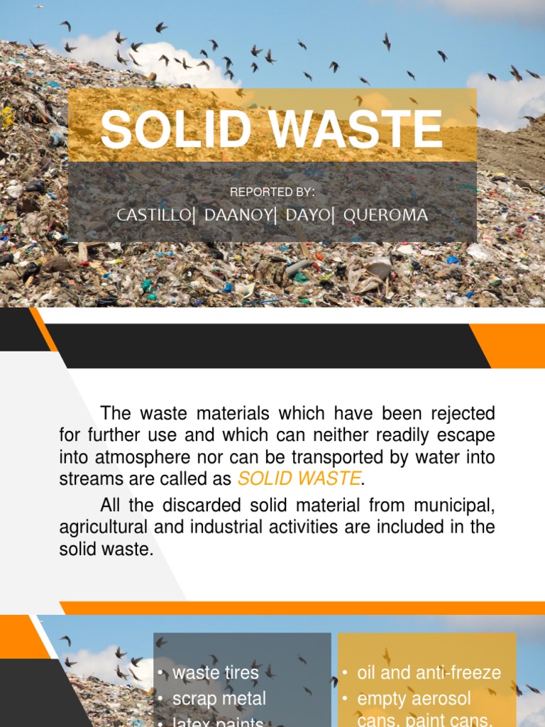 Understanding Municipal Solid Waste | PDF | Reuse | Municipal Solid Waste