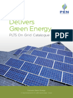 Delivers Green Energy: Catalogue PLTS On Grid