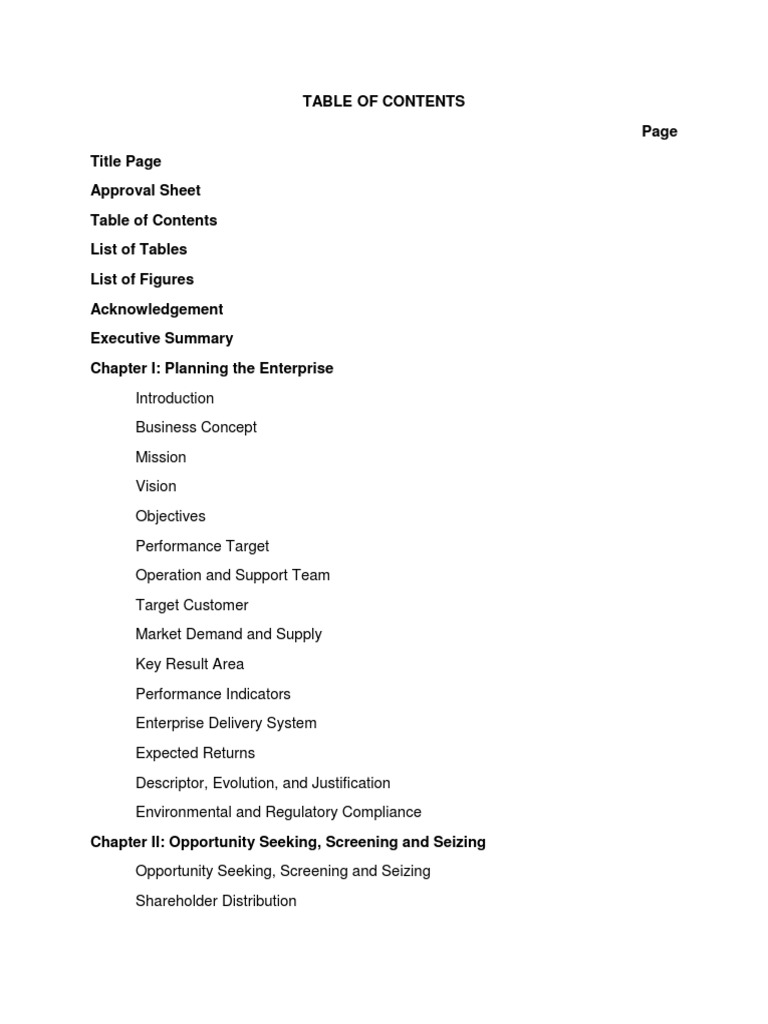 Executive Summary and Tables Overview | PDF