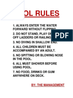 SBR - Pool Rules