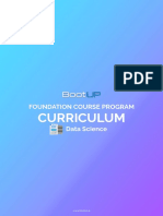 Curriculum - Foundation - Data Science