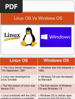 Linux Vs Windows