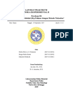 Laporan Praktikum Fisika Eksperimental (Material M1) - Analisis