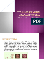 Tes Inspeksi Visual Asam Asetat (Iva)