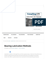 Bearing Lubrication Methods - Bearing Tips