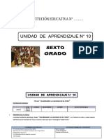 Unidad de Aprendizaje 6 Grado Ed Primaria Mes de Diciembre 2016