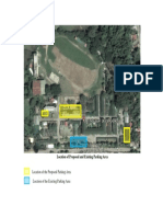 Location of The Proposed Parking Area Location of The Existing Parking Area