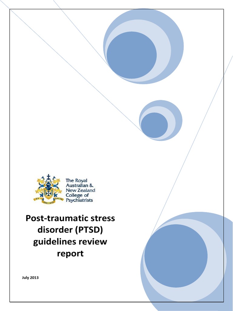PTSD Guidelines Review Report 2013 | PDF | Posttraumatic Stress ...