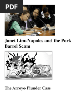 Janet Lim-Napoles and The Pork Barrel Scam: The Arroyo Plunder Case