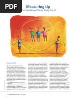 Koretz, Daniel. Measuring Up