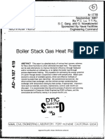 Recovering Waste Heat from Navy Boiler Stacks