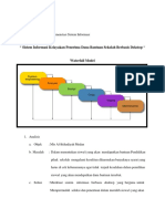 Contoh Waterfall Model