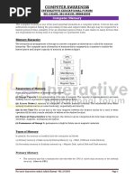 Chapter - 4 Computer Memory Notes English