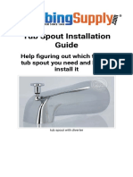 Learn How To Remove and Install Various Tub Spouts