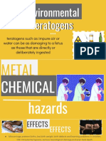 Environmental Teratogens